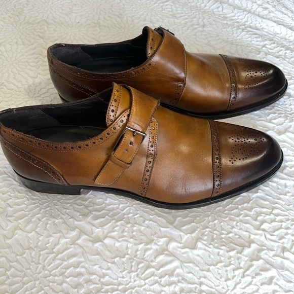 Bruno Magli Mens Cap Toe with buckle detail. Size 11.5 - Picture 5 of 16